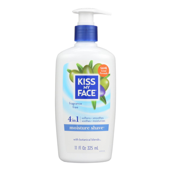 Kiss My Face Moisture Shave Fragrance Free - 11 fl oz