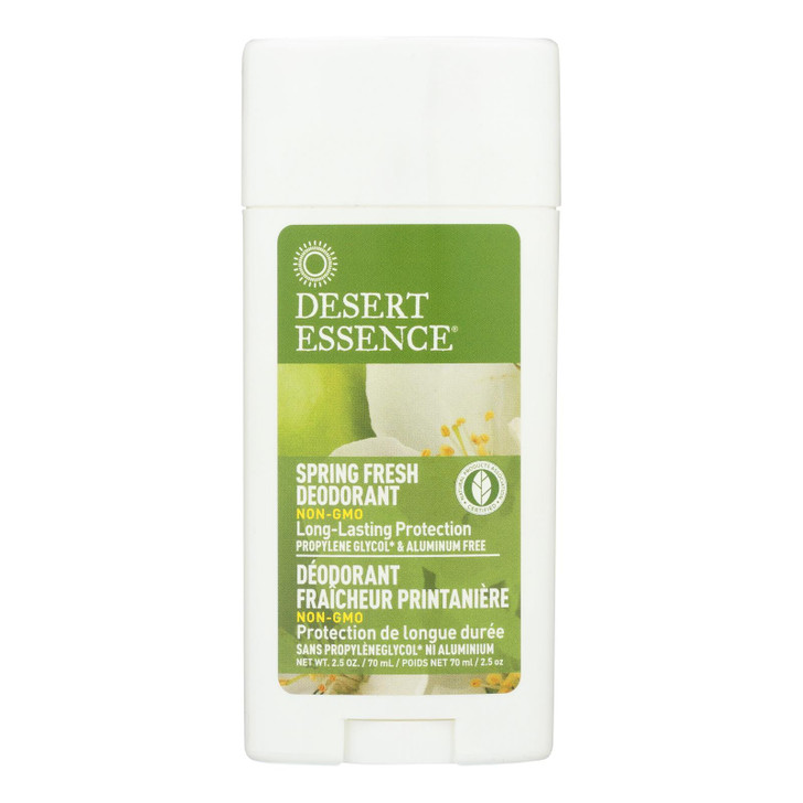 Desert Essence - Deodorant - Spring Fresh - 2.5 oz