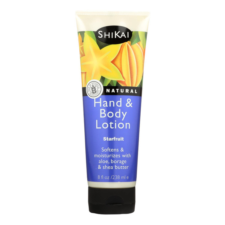 Shikai All Natural Hand and Body Lotion Starfruit - 8 fl oz