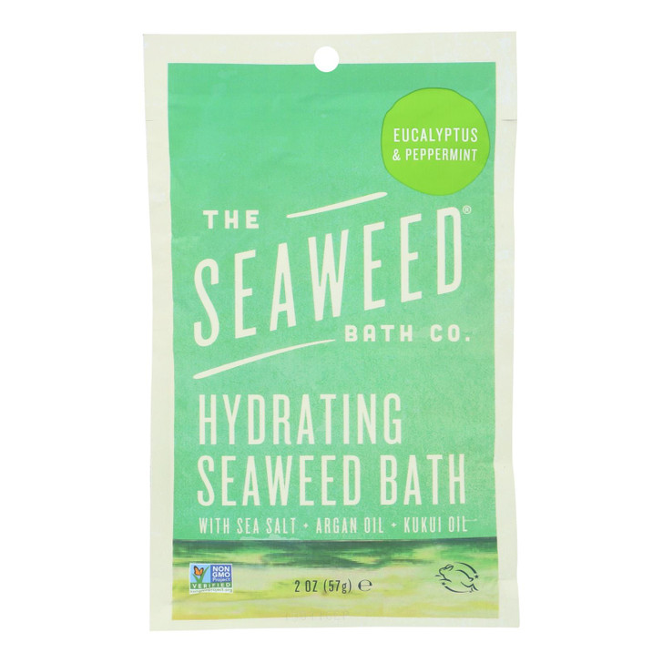 The Seaweed Bath Co Powder Bath - Eucalyptus - Peppermint - Case of 6 - 2 oz