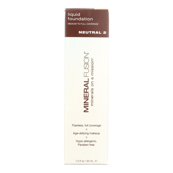 Mineral Fusion - Liquid Mineral Foundation - Neutral 2 - 1 oz.