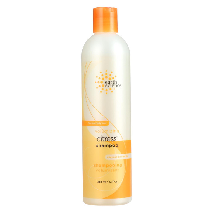 Earth Science Citress Shampoo for Fine and Oily Hair - 12 fl oz