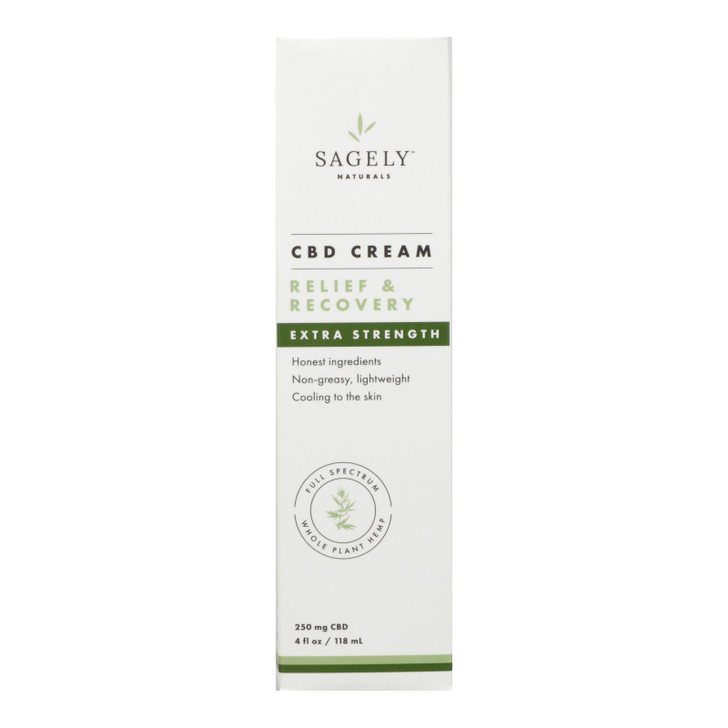 Sagely Naturals - Cbd Cream Rlf Rcvry Xstrt - EA of 1-4 FZ