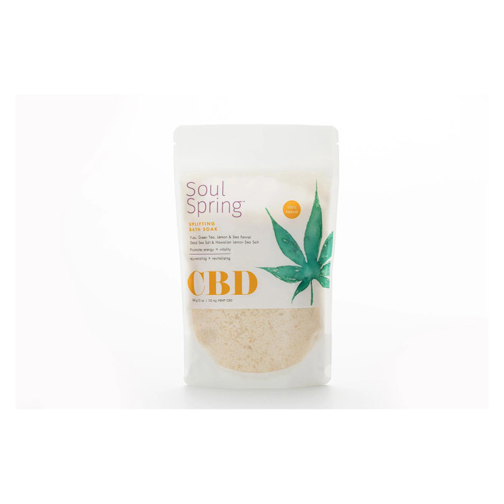 Soulspring - Bath Soak Stimulating Cbd - EA of 1-12 OZ