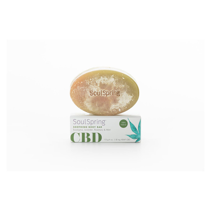 Soulspring - Body Bar Soothing Cbd - EA of 1-4 OZ