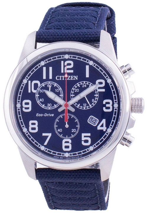 Citizen Chandler Blue Dial Eco-Drive AT0200-21L 100M Men's Watch