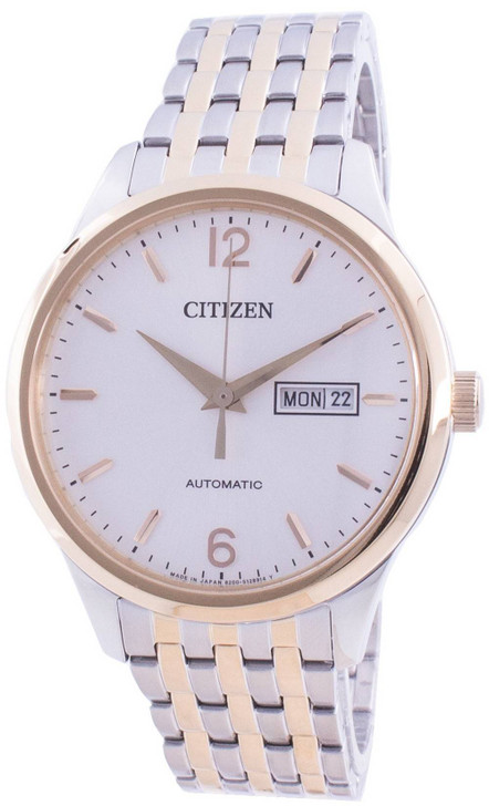 Citizen Automatic Dual Tone Japan Made NH7504-52A Men's Watch