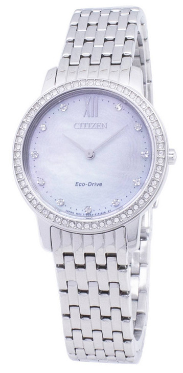Citizen Eco-Drive EX1480-82D Diamond Accents Analog Women's Watch
