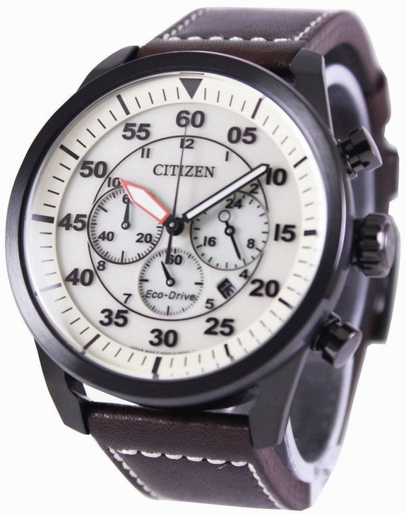 Citizen Eco-Drive Aviator Chronograph CA4215-04W Men's Watch