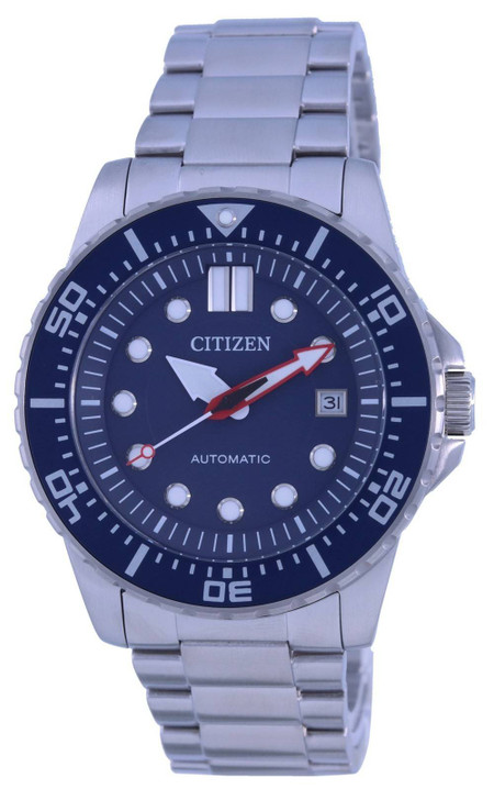 Citizen Blue Dial Stainless Steel Automatic NJ0121-89L 100M Men's Watch