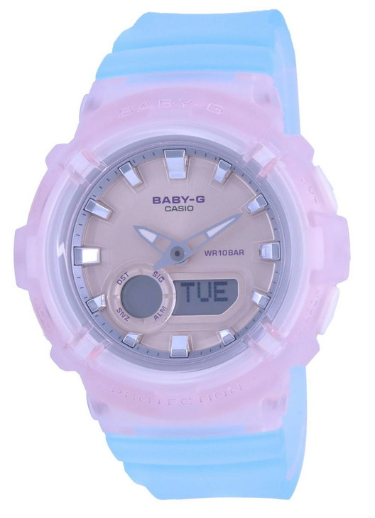 Casio Baby-G World Time Analog Digital BGA-280-4A3 BGA280-4 100M Women's Watch