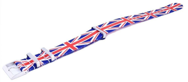Ratio NATO28 United Kingdom National Flag Pattern Polyester 22mm Strap