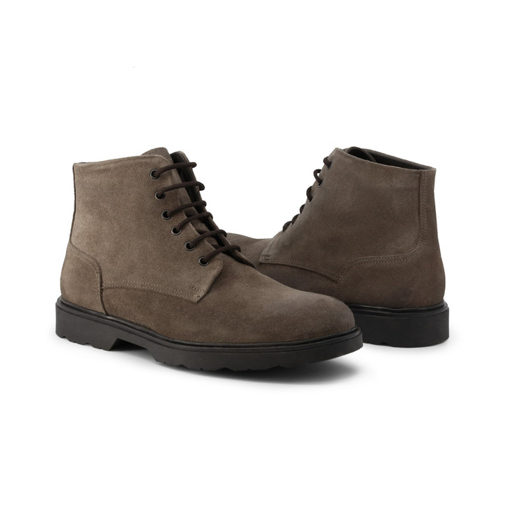 Duca di Morrone Men Suede Ankle boots, Brown (123539)