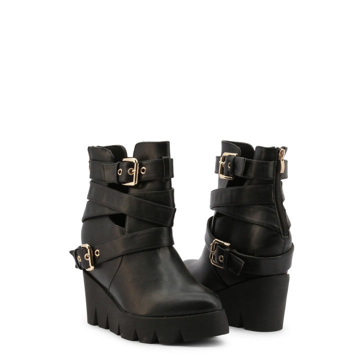 Roccobarocco Women Ankle boots, Black (119661)