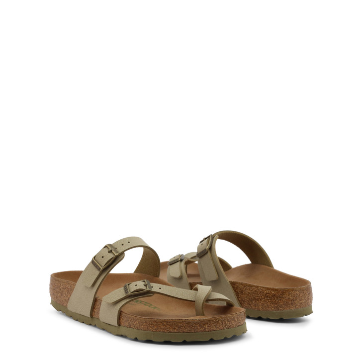 Birkenstock Women Flip Flops, Green (118945)