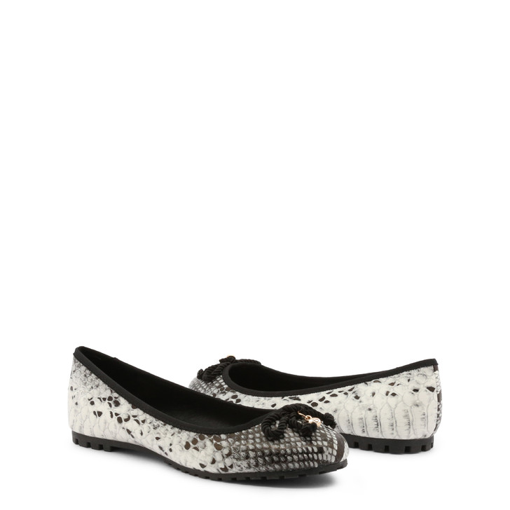 Roccobarocco Women Ballet flats, White (116898)