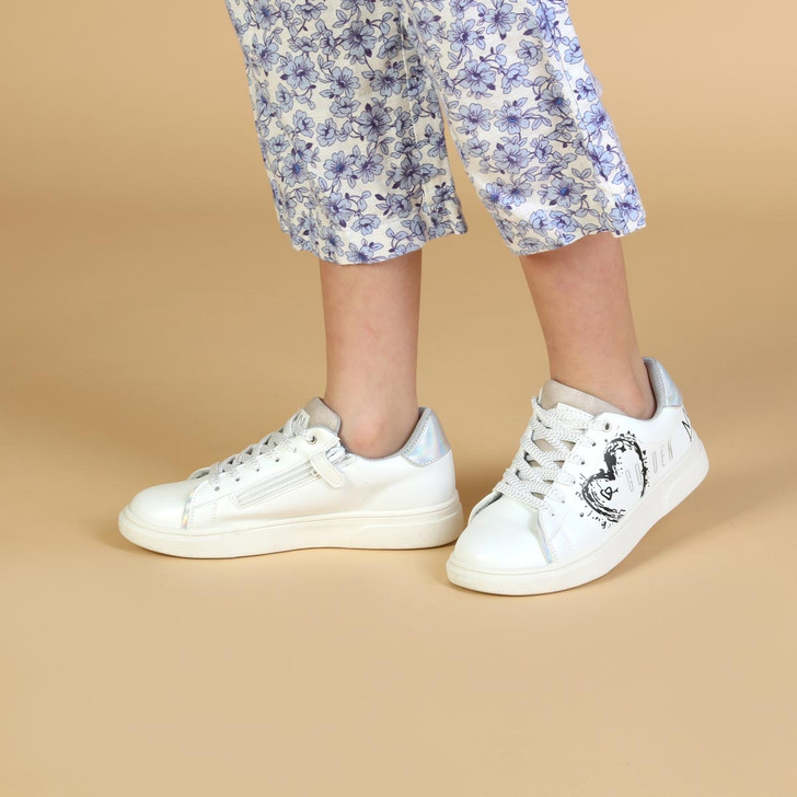 Shone Girl Sneakers, White (109837)