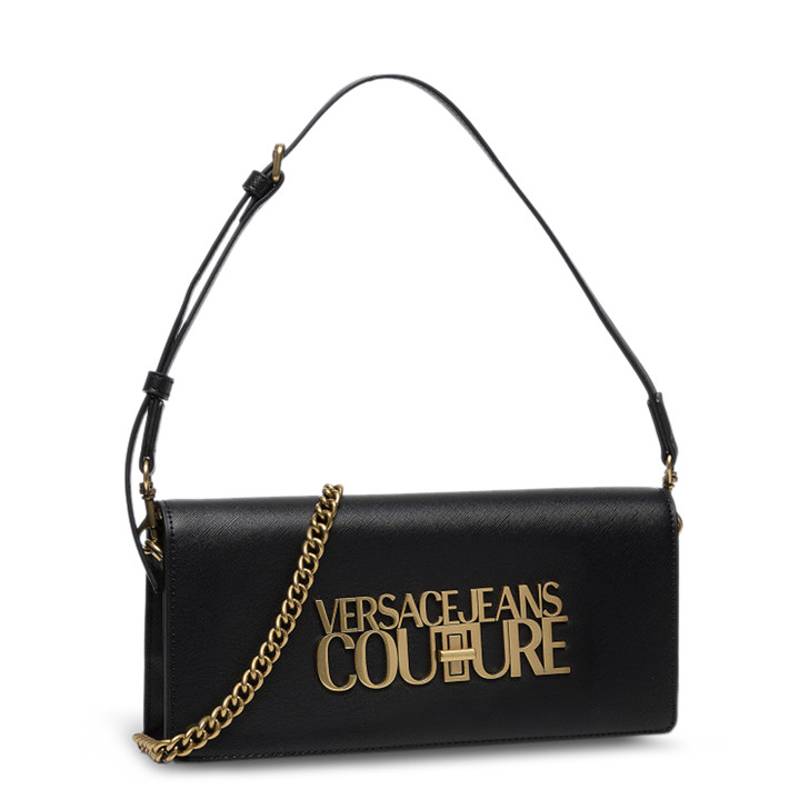 Versace Jeans Women Polyurethane Clutch bags, Black (125428)