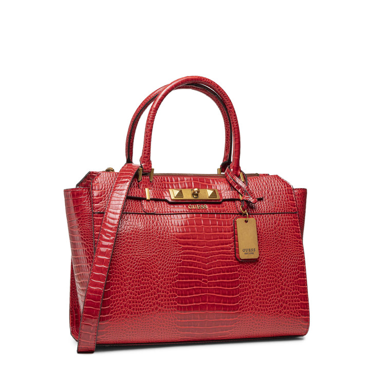 Guess Women Polyurethane Handbags, Red (124474)