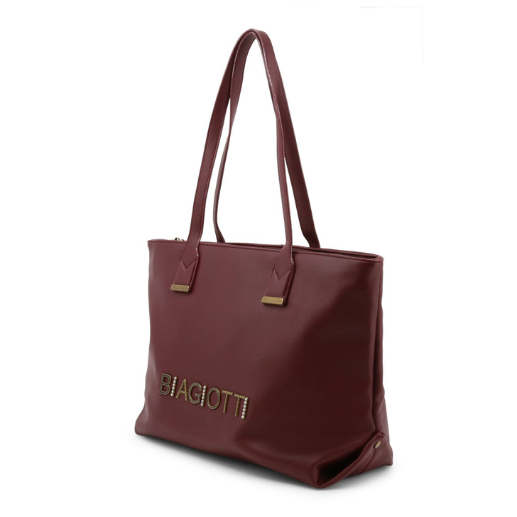Laura Biagiotti Women Polyurethane Shopping bags, Red (122284)