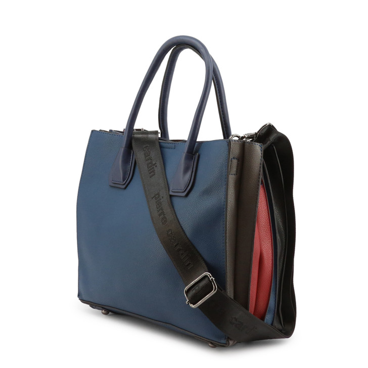 Pierre Cardin Women PVC Handbags, Blue (122169)