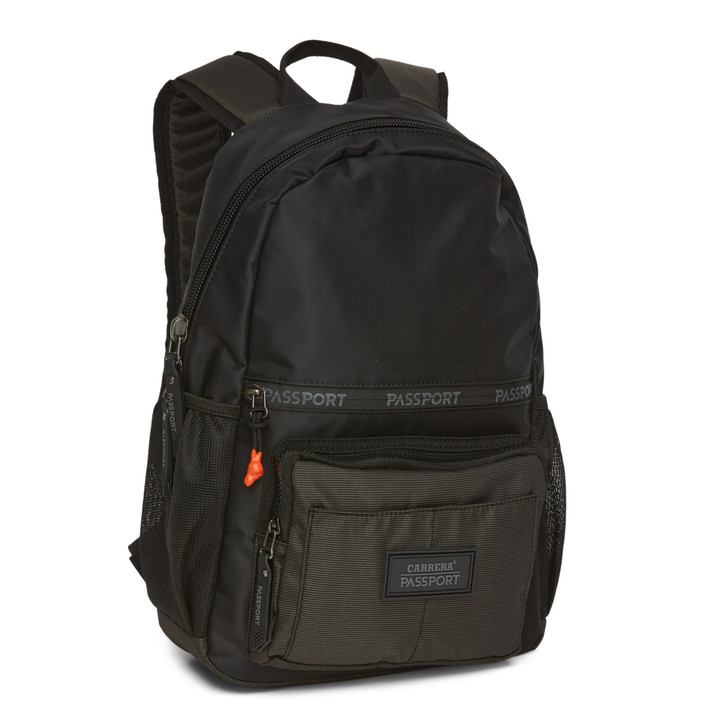 Carrera Jeans Men Polyurethane Rucksacks, Black (121889)