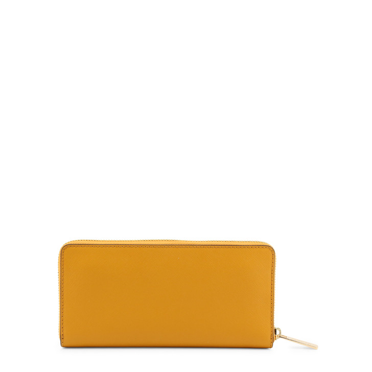 Michael Kors Women Leather Wallets, Yellow (125654)