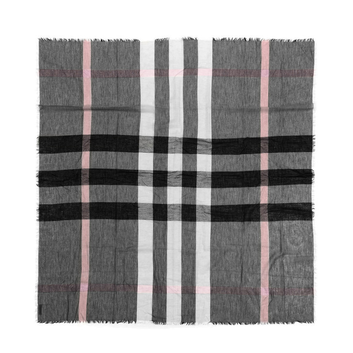 Burberry Women Scarves, Grey (124823)