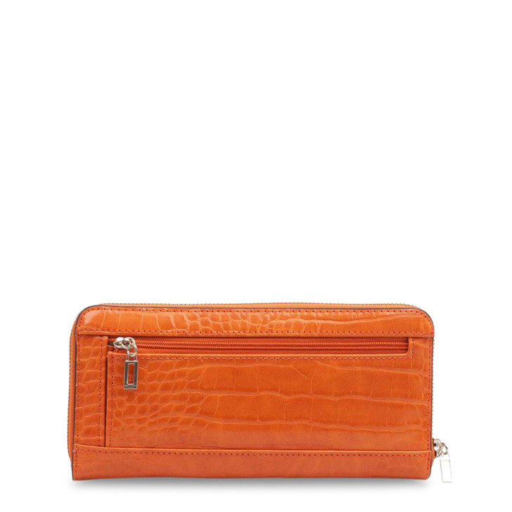 Guess Women Polyurethane Wallets, Orange (124535)