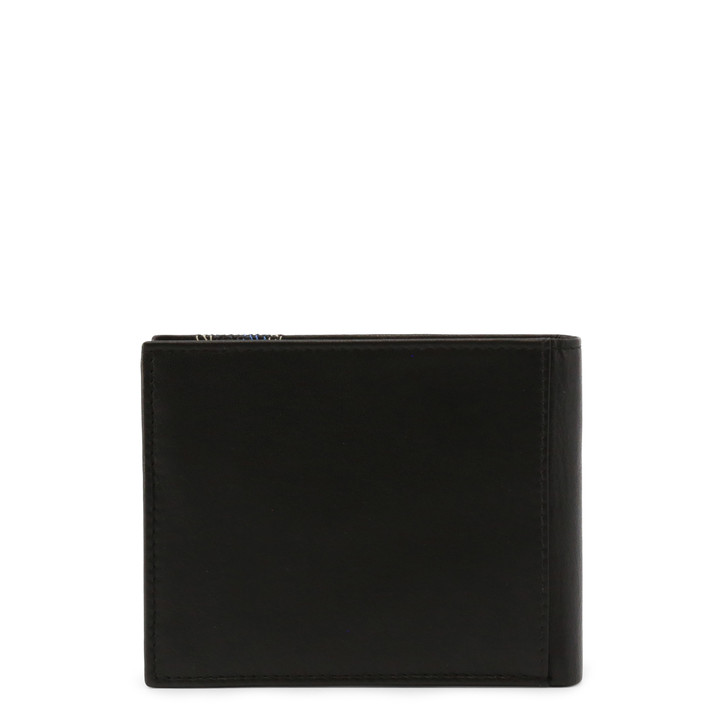 Sergio Tacchini Men Leather Wallets, Black (123973)