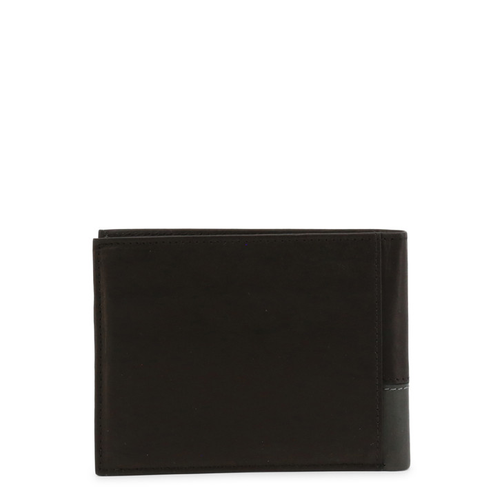 Sergio Tacchini Men Leather Wallets, Black (123926)