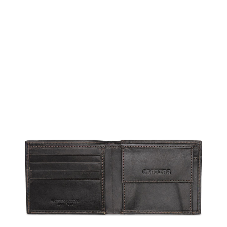 Carrera Jeans Men Leather Wallets, Black (123518)