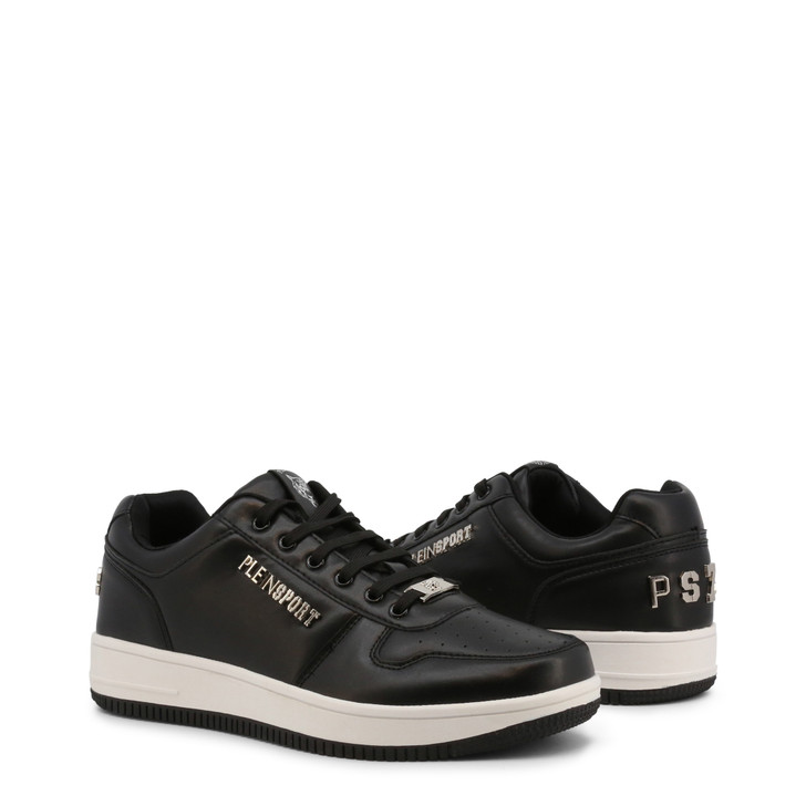 Plein Sport Men Synthetic leather Sneakers, Black (133582)