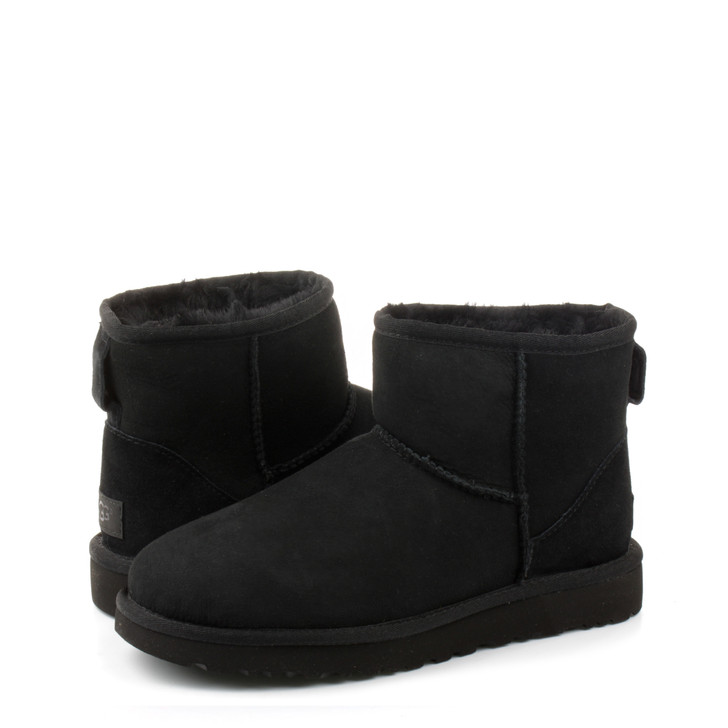 UGG Women Suede Ankle boots, Black (96073)
