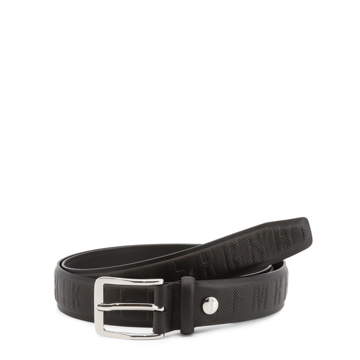 Bikkembergs Men Leather Belts, Black (126431)