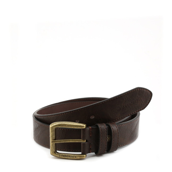 Lumberjack Men Leather Belts, Brown (122901)