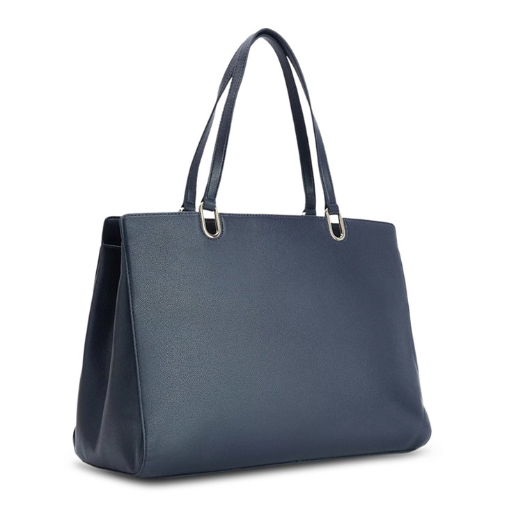 Tommy Hilfiger Women Polyurethane Tote bag, Blue (135323)