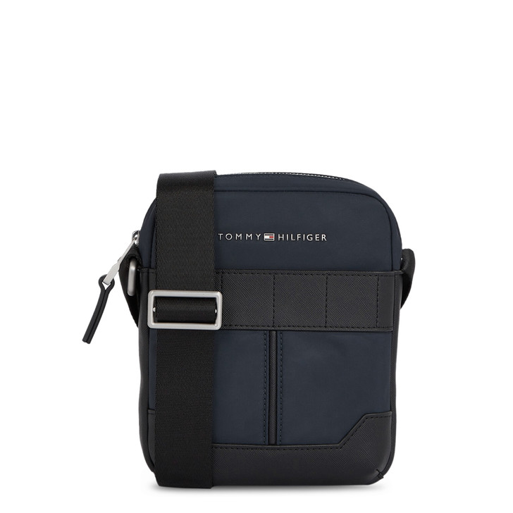 Tommy Hilfiger Men Polyester Crossbody Bags, Blue (135316)