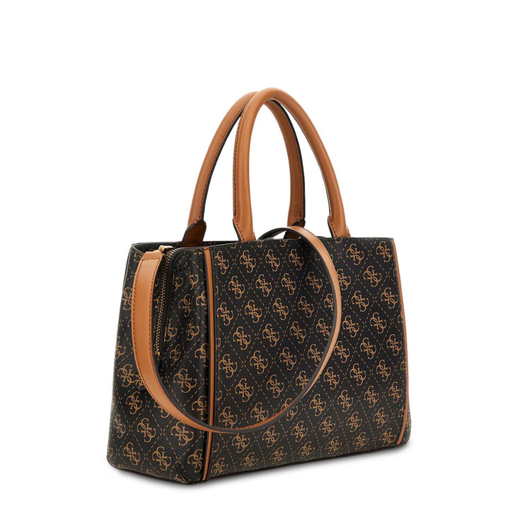 Guess Women Polyurethane Handbags, Brown (135122)