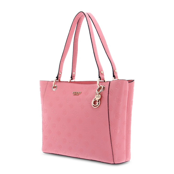 Guess Women Polyurethane Shopping bags, Pink (135086)