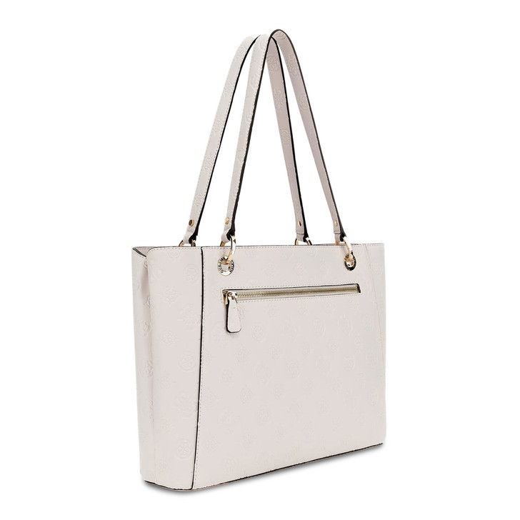 Guess Women Polyurethane Shopping bags, White (135085)