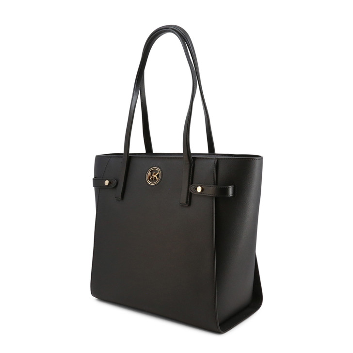 Michael Kors Women Leather Shopping bags, Black (134728)