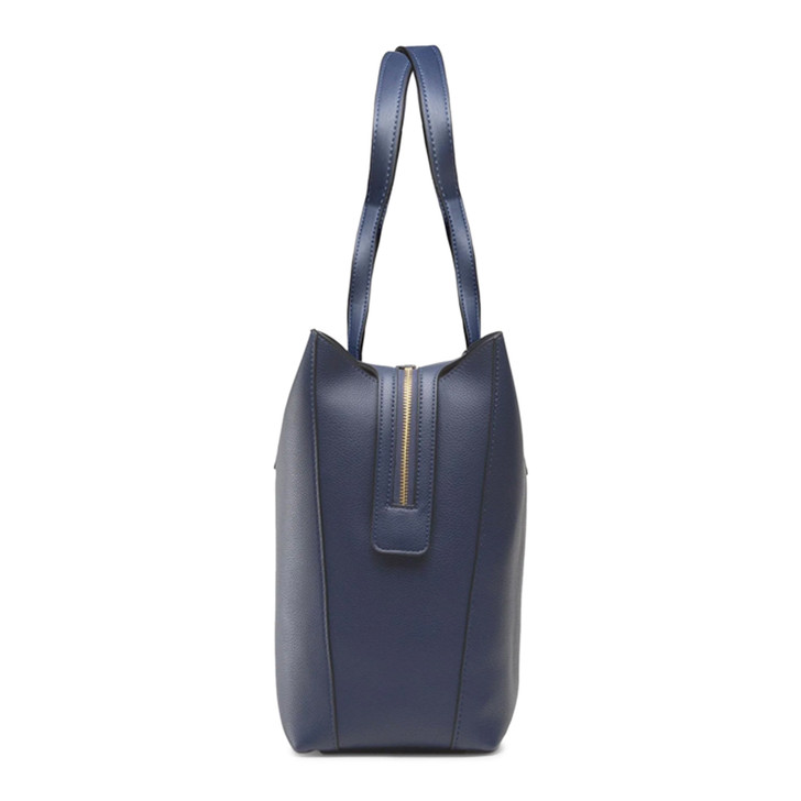 Valentino by Mario Valentino Women Polyurethane Shopping bags, Blue (134656)