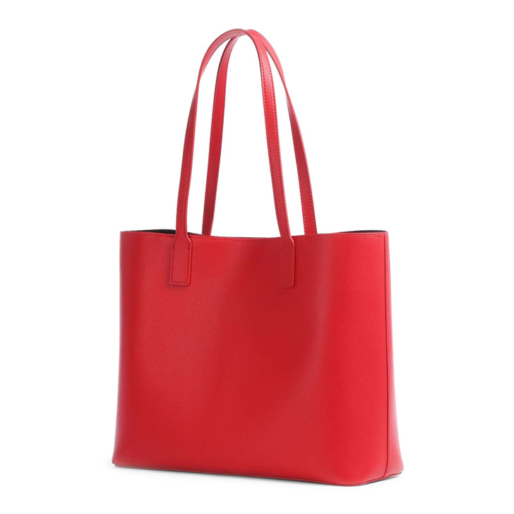 Love Moschino Women Polyurethane Shopping bags, Red (133637)
