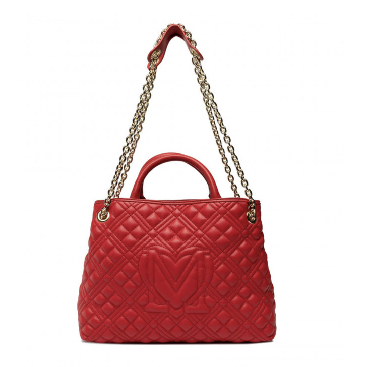 Love Moschino Women Polyurethane Handbags, Red (133610)