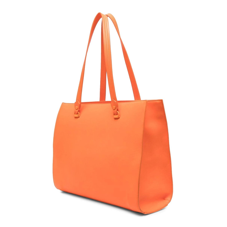 Liu Jo Women Polyester Shopping bags, Orange (133371)