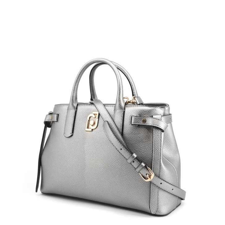 Liu Jo Women Polyurethane Handbags, Grey (132940)