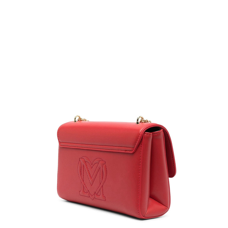 Love Moschino Women Polyurethane Shoulder bags, Red (132252)
