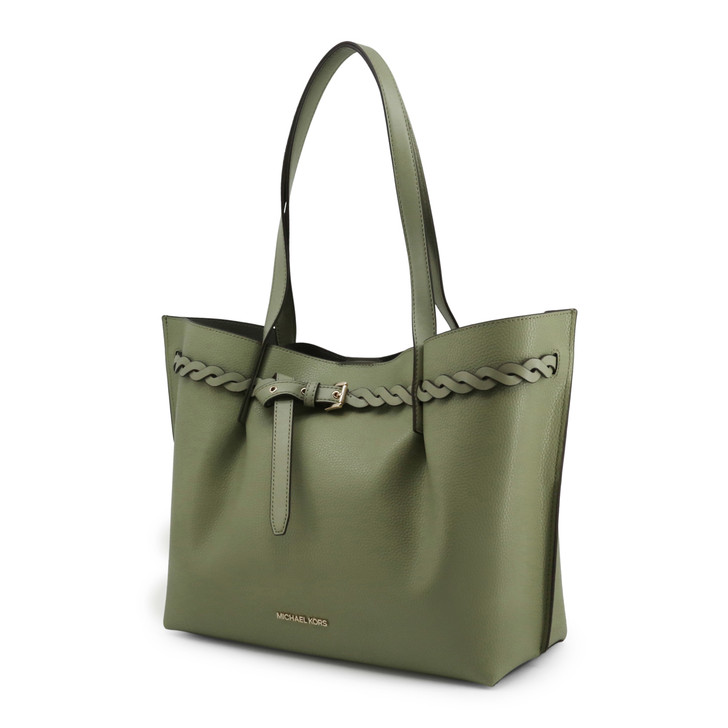 Michael Kors Women Leather Shoulder bags, Green (132103)