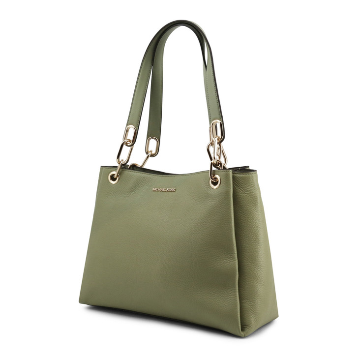 Michael Kors Women Leather Shoulder bags, Green (132100)